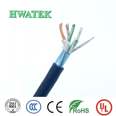 UL2517 5C * 12 AWG Cable de jaqueta de PVC de cobre enlatado, resistente ao óleo e à água 300V -40 ~ 105 °C