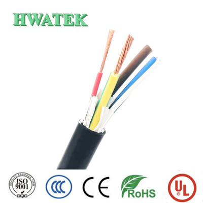 Revestimento de PVC de cabo trançado de cobre estanhado sem blindagem UL2576 2C × 22AWG 150V