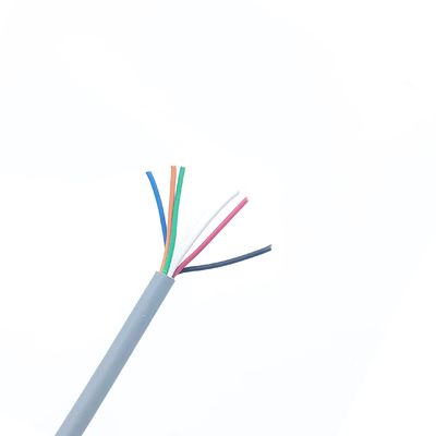 Cabo Flexível Industrial UL20276 4Cx28AWG com Isolamento PP e Cobertura PVC, Cobre Estanhado Multifilar para Aplicações de 80℃ e 30V