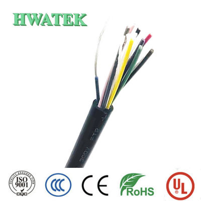 Cabo USB 2.0 UL2103 1P×26AWG + 2C x 28AWG blindado de cobre estanhado com isolamento XLPE, jaqueta de PVC, 300V, 105℃, trançado