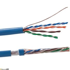 O twisted pair do CAT 5e S/FTP AWG26 X 4pairs TIA/EIA-568-B cabografa 80 o °C 30V