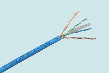 O twisted pair do CAT 5e S/FTP AWG26 X 4pairs TIA/EIA-568-B cabografa 80 o °C 30V