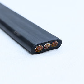 O cobre estanhado do revestimento de PVC encalhou o × Unshielded 22AWG do cabo liso 300V 105℃ UL2651 10F