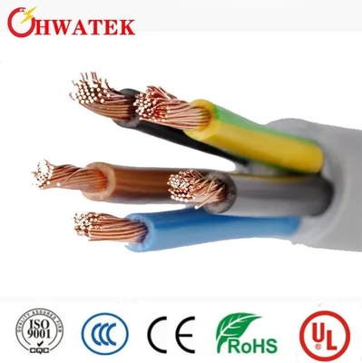 Cable de cadeia de arrastamento blindado 300V 4P-8P condutor de cobre