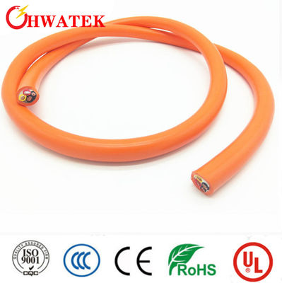 3C×10AWG+2C×18AWG 600V 105ºC EV Charging Cable with TPE Insulation and Bare Copper Stranded