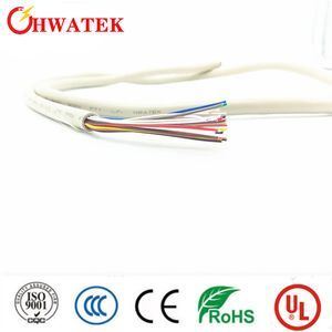 Cabo Flexível Industrial UL20276 4Cx28AWG com Isolamento PP e Cobertura PVC, Cobre Estanhado Multifilar para Aplicações de 80℃ e 30V