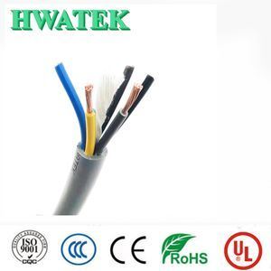 Cabo Flexível Industrial UL2464 com configuração 2C×18AWG+10C×24AWG+W, com classificação de chama VW-1 e certificado UL