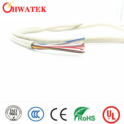 Cabo Flexível Industrial UL2468 de Cobre Estanhado e Flexível com Isolamento SR-PVC e Revestimento de PVC 15C×24AWG+ADB