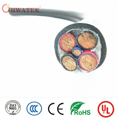 Cabos para dispositivos médicos sem halogênio, à prova d'água e retardantes de chama VW-1 para máquinas de tomografia computadorizada (TC) e ressonância magnética (RM)