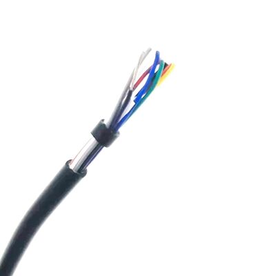 PVC Jacketed 300V Rated Oil Resistant Flexible Cable for Industrial Applications