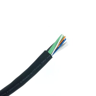 UL20236 PUR Sheath Screened Multicore Flexible Appliance Wiring Cable with 600V Rated Voltage and Oil Resistance