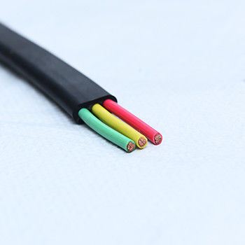Cabo Elétrico Plano Multicondutor com Isolamento XLPE Certificado UL e Resistente a Óleo