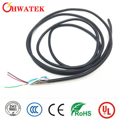 Cable de rede SFTP catalisador de chama Cat5e UTP com transmissão de alta velocidade e forte blindagem