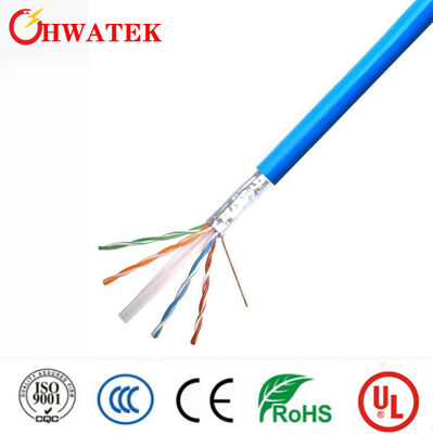 Cable Ethernet externo CAT6A à prova d'água certificado UL444 para dados de rede de transmissão de alta velocidade