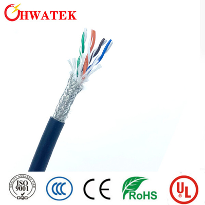 UL21410 TIPO XLPE Capa ETFE isolamento de cobre enlatado 3C × 28 AWG 125°C 30V cabo