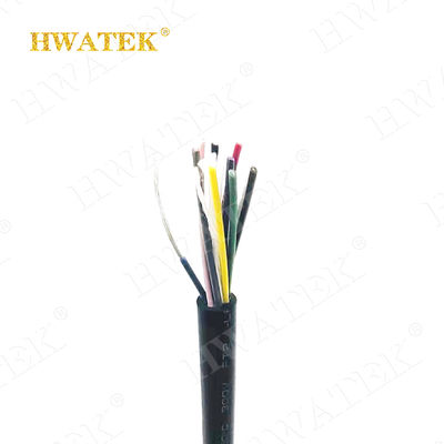 UL20276 8C×28AWG+AB Cabos flexíveis industriais de cobre enlatado com isolamento SR-PVC e revestimento de PVC para aplicações de 30V a 80°C