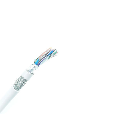 Fabricado sob medida 10 núcleo 28AWG e 2 núcleo 20AWG TPE isolamento bio-compatível PVC jacke cabo médico