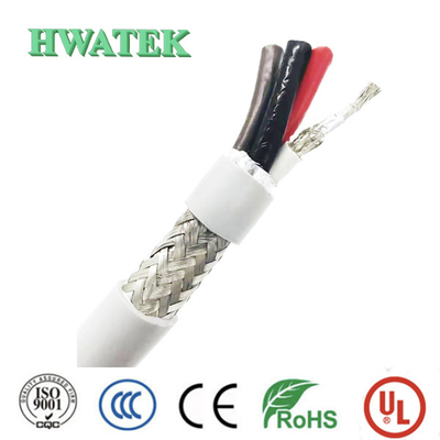 Cabo blindado trançado de cobre nu NOUL 6C × 18 AWG + 3C × 10AWG 300V Cabo composto de jaqueta TPU