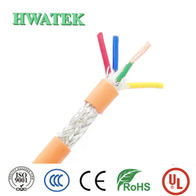 o revestimento de 300V 80℃ UL21307 FRPE estanhou o × 28 do cabo de cobre 8P cabo do equivalente da alfa 78358 Calibre de diâmetro de fios + de WAEB