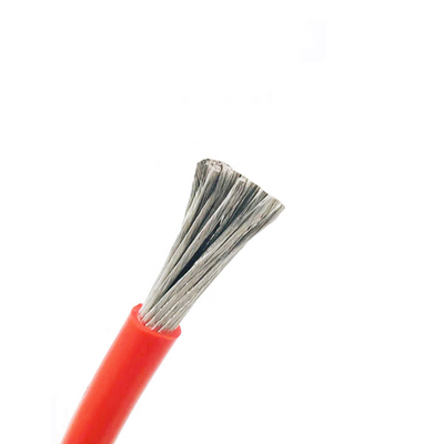 Calibre de diâmetro de fios 18 600V flexível estanhado padrão do UL 3133 do cabo do silicone macio de cobre de SR-PVC