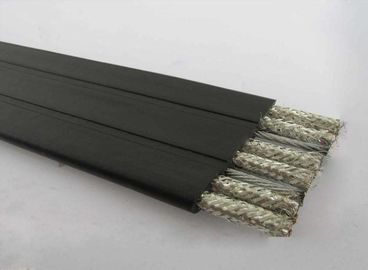O cobre estanhado do revestimento de PVC encalhou o × Unshielded 22AWG do cabo liso 300V 105℃ UL2651 10F
