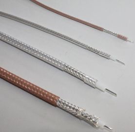Mini cabo distribuidor de corrente coaxial de cobre PFA/isolação de FEP transmissão da alta frequência