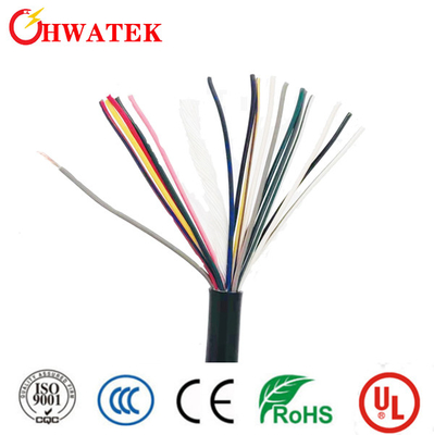 cabo protegido 18Cx24AWG do cinza FRLSH do ATC feito-à-medida