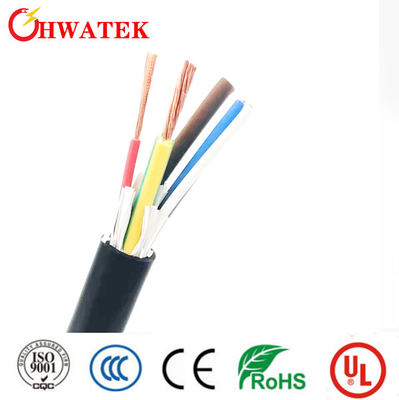 Cabo Multicore 5Px24AWG+8Cx24AWG+W do PVC UL2095 300V de UNSHLD