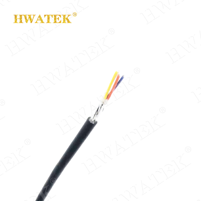 HDPE do PVC do Sênior-PVC de Awm20549 2p 22AWG 300V 80 centígrados de grau