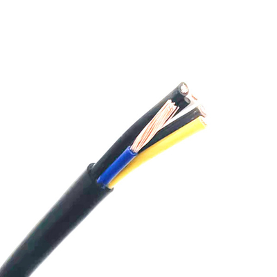 Cabo de carregamento EV trançado de cobre nu UL EVE 5C × 6mm2 + 1C × 0,5mm2 600V 105℃