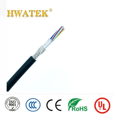 UL2464 Cabo de alimentação blindado com tranças de PVC 24-28AWG 300V